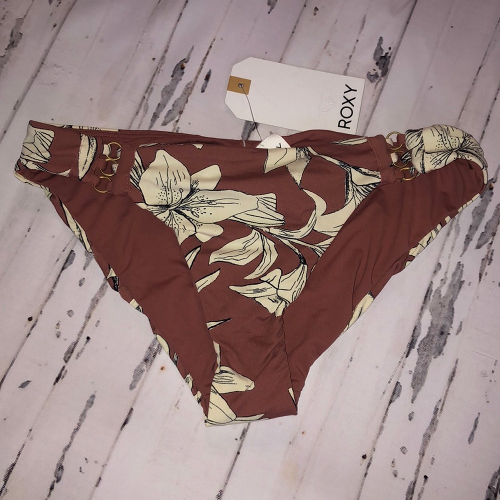 🌊Roxy Softly Love Full Bikini Bottoms Rose lily - Picture 4 of 4